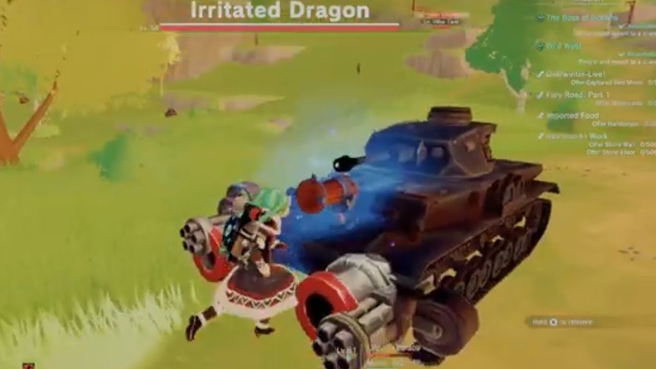 craftopia seamless fixing lava biome tower testing newbuilds. making super tank fighting dark anubis