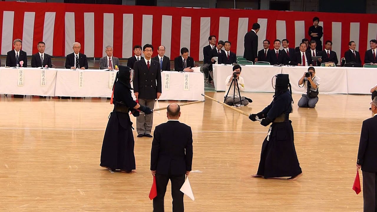 2014年 全日本学生剣道東西対抗 東 17 日体大 村瀬 5連戦