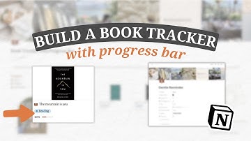 How to Build a Book Tracker in Notion from Scratch (Progress Bar Notion Tutorial + Free Template)