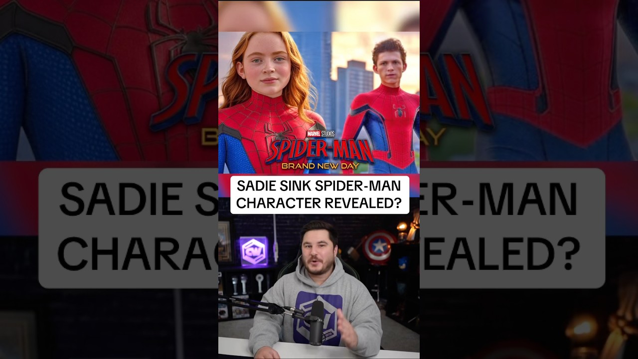 Sadie Sink as Tobey’s Spiderman daughter?? #spiderman #marvel