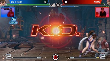 CE | Redx vs. N4US @ Sharkade Circuit KOFXIV 3-24-17