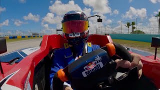 Driving F4 with Redbull USA!