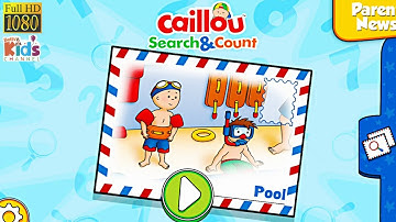 Caillou Search & Count for kids Game Review 1080p Official Budge Studios