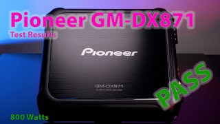 Pioneer GM-DX871 Mono Amplifier - 800W RMS x1 Ohm - Will it do 800 watts? by Quality Mobile Video 7,466 views 1 year ago 5 minutes, 11 seconds
