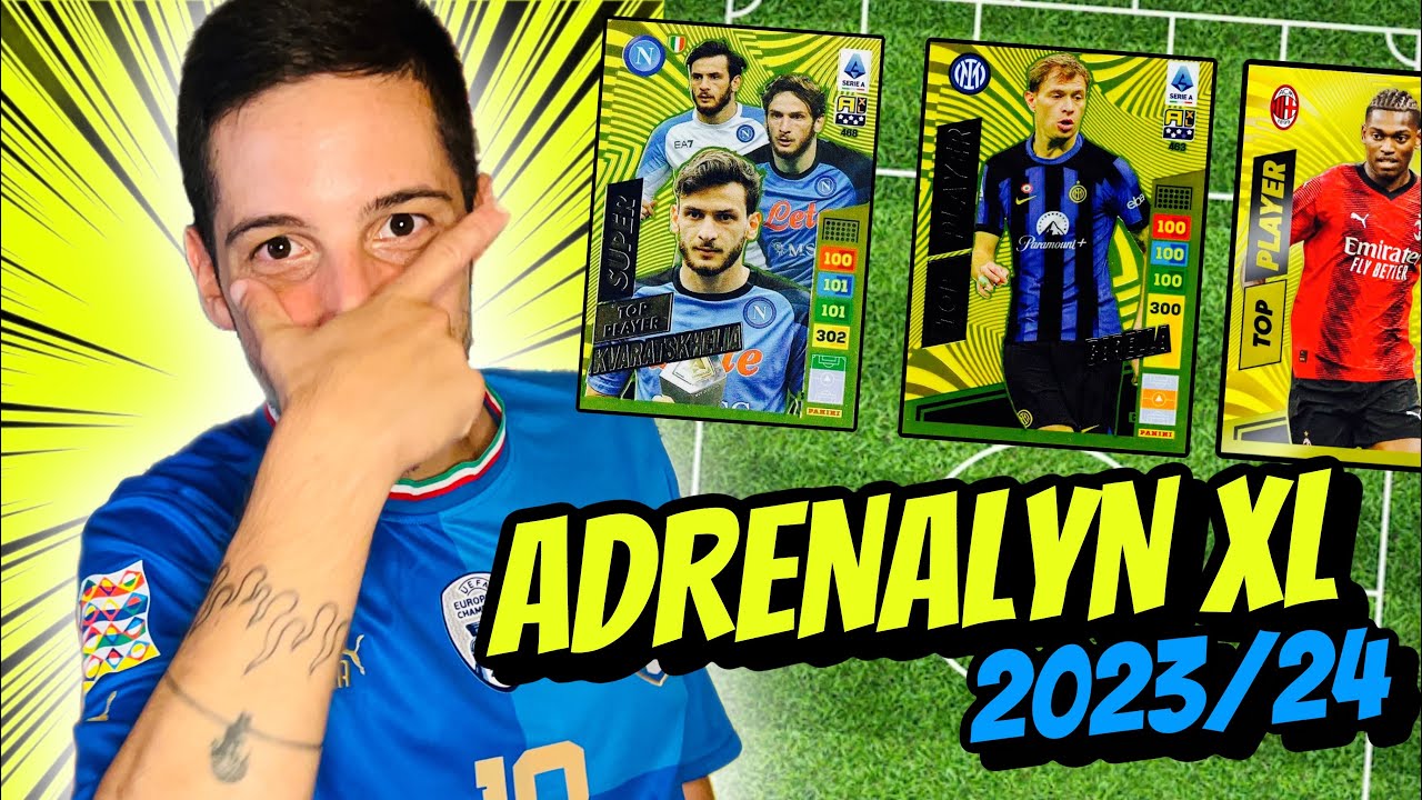 ADRENALYN XL 2023/24🇮🇹 *FORMAZIONE PERFETTA* - Calciatori Panini 