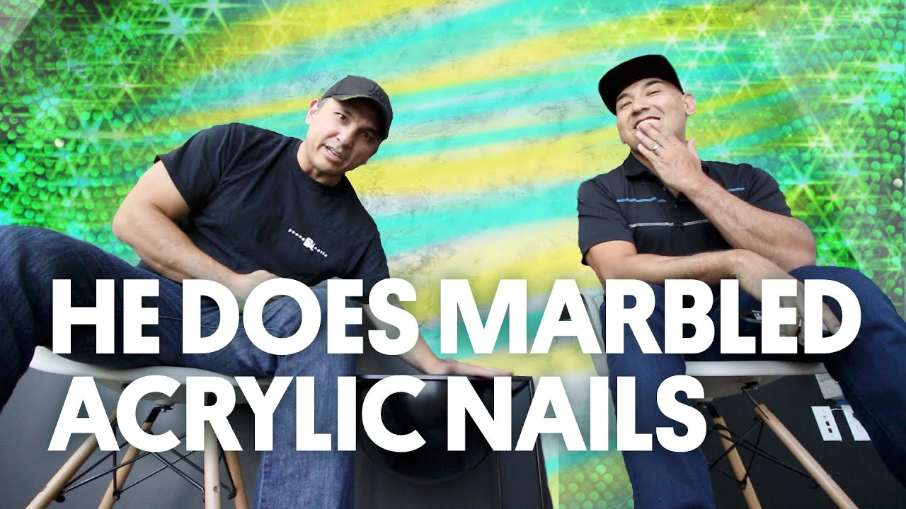 enhancements lash boost review HE DOES MARBLED ACRYLIC NAILS (NAIL ENHANCEMENTS) - VLOG 35