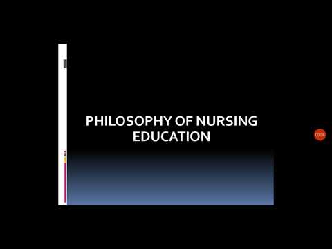 वीडियो: नर्सिंग अभ्यास का दर्शन क्या है?