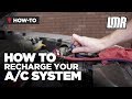 How to Recharge Mustang R134A A/C System | DIY R134A Recharge