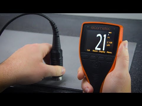 How to Measure Surface Profile using the Elcometer 224 Digital Surface Profile Gauge