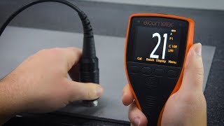 How to Measure Surface Profile using the Elcometer 224 Digital Surface Profile Gauge screenshot 5