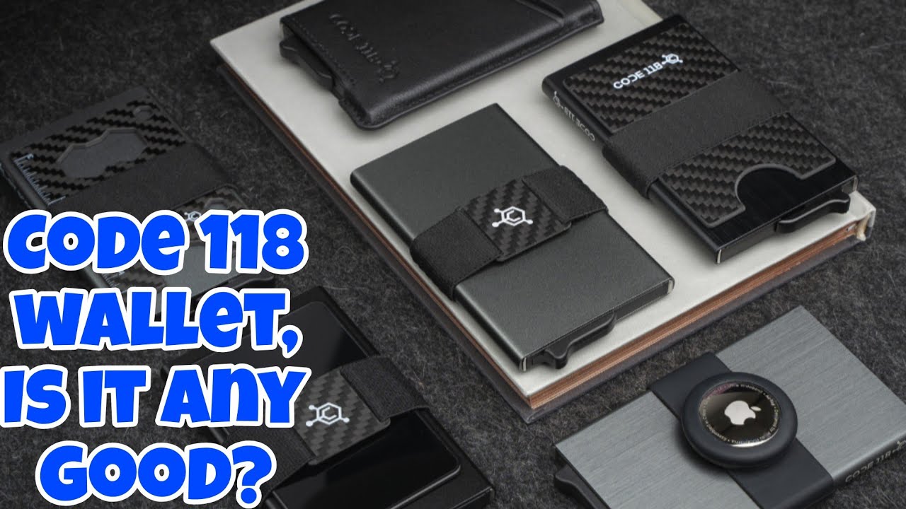 Code 118 Minimalist Wallet Unbox and Review - YouTube