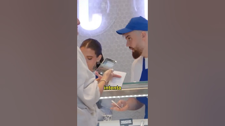 Trabajo en una heladería de incógnito