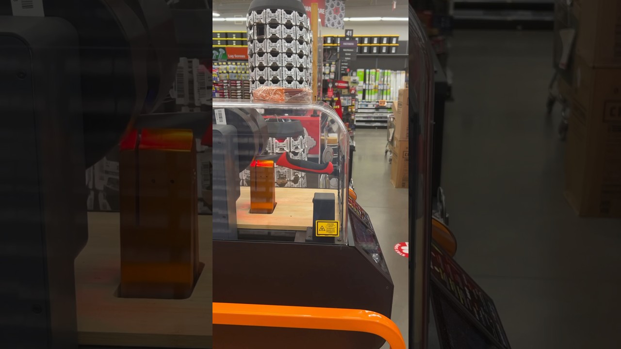 I used this robotic knife sharpener at Ace & this happened! 