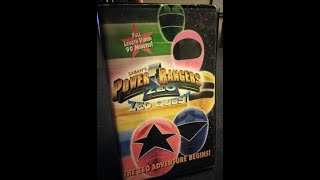 Opening & Closing To Power Rangers Zeo:Zeo Quest 1996 VHS