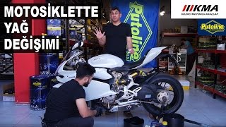 Motosiklette Yağ Değişimi ve Yağ Konusu (KMA, Putoline)