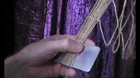 Net Making - The Mesh Knot # 1