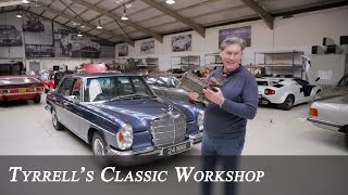 MercedesBenz 300 SEL 6.3, Lamborghini Miura S, Workshop Catchup Part 1 | Tyrrell's Classic Workshop