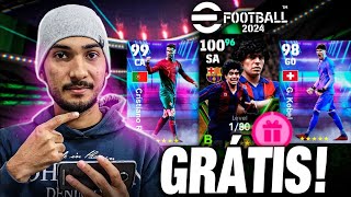 Contrato GRÁTIS Sonho de um Épico grátis no eFootball 24 Mobile