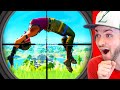 100 LUCKIEST Fortnite clips you'll EVER SEE!