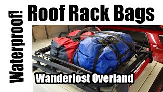 Best Waterproof Rooftop Cargo Dry Bags For Overlanding How To Use & Strap Down