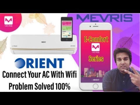 How To Connect Orient Ultron AC With Phone/Wifi (Complete Tutorial) Connect With MEVRIS Application