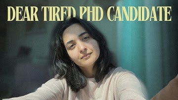 I watched all the procrastination videos. Here’s the one  that helped me write my thesis