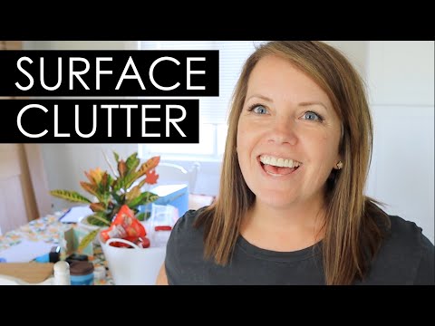 The Cure for Surface Clutter (Declutter WITH ME!)