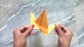 Flying Birds / Origami flying bird / Paper project work / Craft ideas with paper screenshot 2
