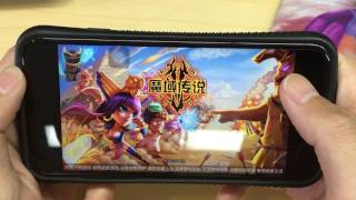 The login in and recharge of 魔域传说 on iPhone screenshot 2