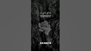 يَا أَيَّتُهَا النَّفْسُ الْمُطْمَئِنَّةُ سورة الفجر 27_30_ 🌿ya 'ayatuha alnafs almutmayina
