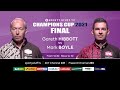 2021 sporty stuff tv champions cup final  gareth hibbott v mark boyle