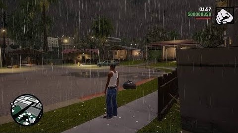 SHARE ‼️🔥 REALISTIC RAIN LIKE DEFINITIVE EDITION FOR GTA SA MOBILE / ANDROID