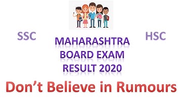 SSC, HSC Results 2020 | Latest Update | Maharashtra State Board