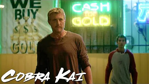 johnny beats up Miguel's bullies | COBRA KAI (Season 1 episode 1)