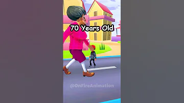 Tallness Evolution Scary Teacher From 4 To 999 Years Animation Scaryteacher3d 