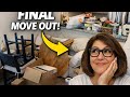 FINAL MOVE OUT First Night In Our Florida House Empty Apartment Clean Moving Day