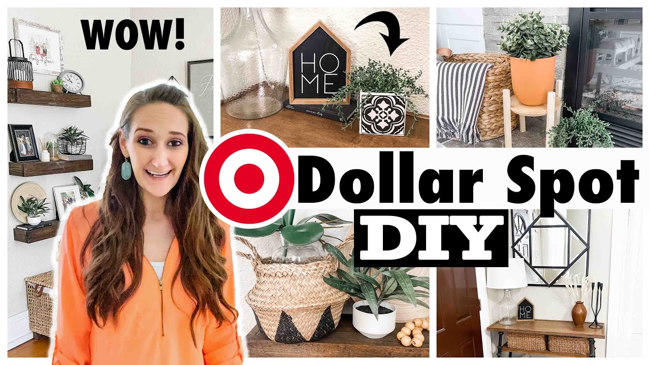 Target Dollar Spot DIYs | WOW!! PROJECTS!! | DIY Home Decor - YouTube