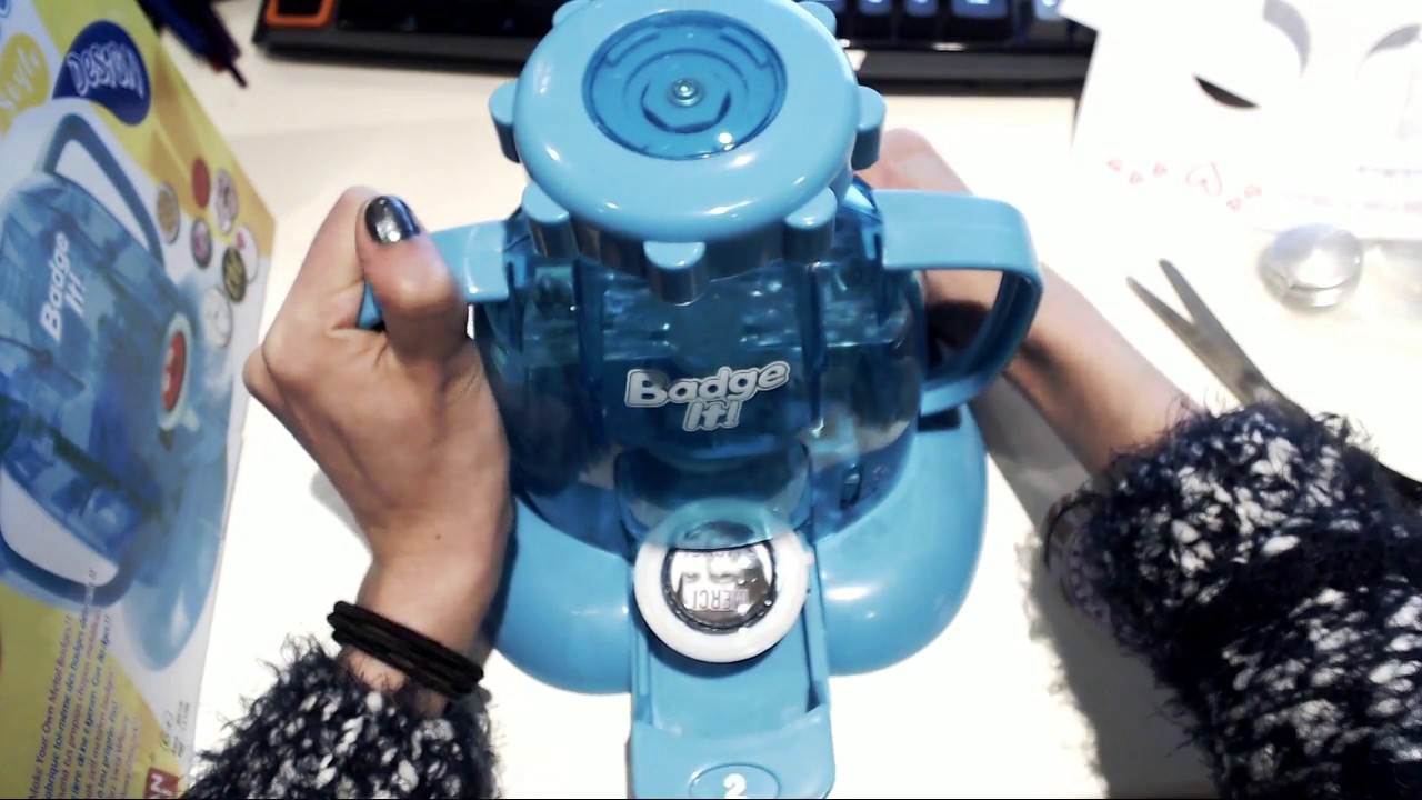 Badges DIY en moins de 2 mn - Machine Badge It - George Montpellier