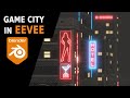 Realtime City in Blender Eevee