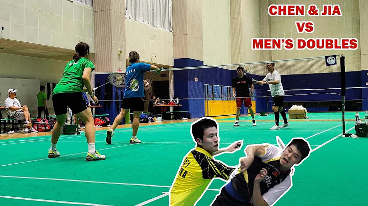 Chen Qingchen & Jia Yifan play against men's doubles - DayDayNews