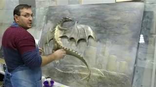 видео: Барельеф БРОНЗОВОГО ДРАКОНА картинка: Барельеф БРОНЗОВОГО ДРАКОНА