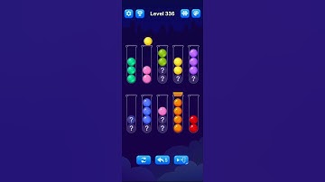 Ball Sort Puzzle level 336. #puzzle #strategy #gamer #game #live #mobile #new #ballsortpuzzle