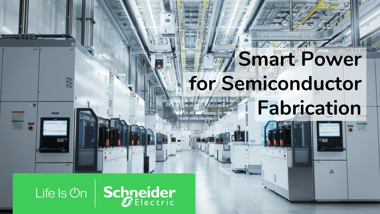 Optimize semiconductor manufacturing with EcoStruxure Solutions