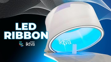 Interactive LED Ribbon | IKTVA 2023 | Fractal Systems