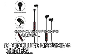 Qoo10 Shopclues.com app unboxing First H15 Bluetooth Earphones NINE 9 QOO10  ₹100💥 screenshot 1