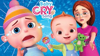 Baby Cry Song | Nursery Rhymes \& Kids Songs | Baby Ronnie Rhymes | Cartoon Animation