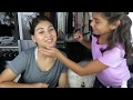 CHALLENGE: LITTLE SISTER DOES MY MAKEUP