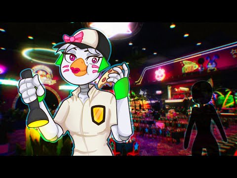 Glamrock Chica THE SECURITY GUARD In VRChat