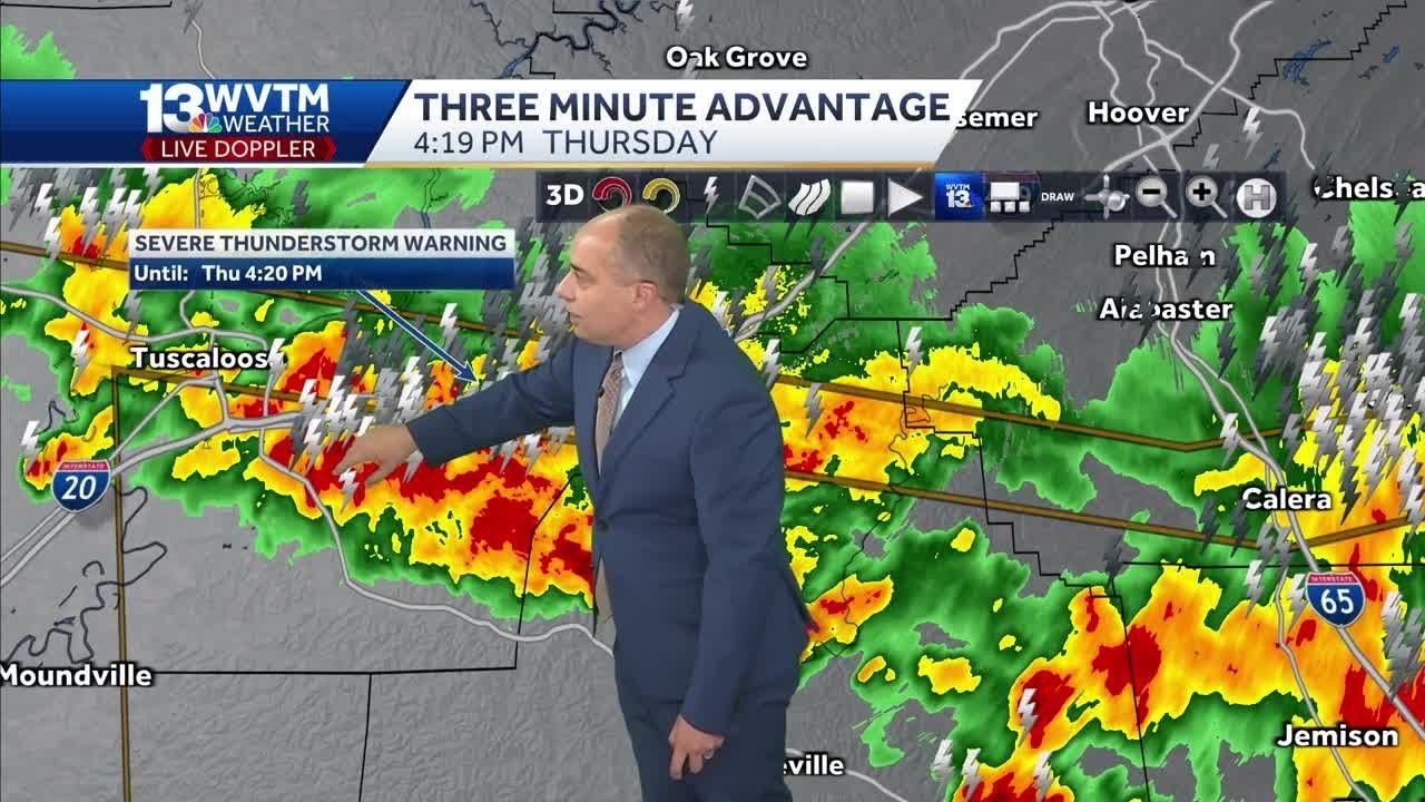 Storms winding down this evening, but another round of active, stormy ...