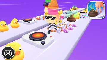 Crushy Fingers - Gameplay Walkthrough Part 5 - Racing Game Levels 43-47 (iOS, Android)